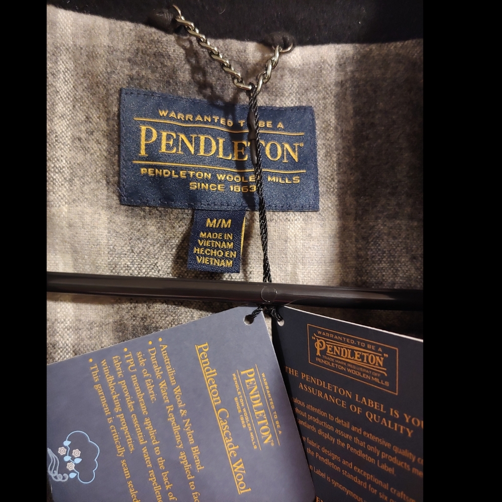 Pendleton Men's Black Cascade Wool Shirt Jacket - Picture 6 of 11